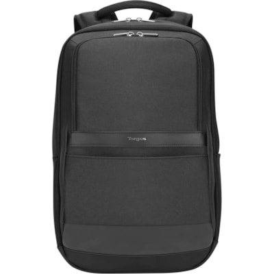 Targus CitySmart TSB893 Carrying Case Rugged (Backpack) for 12" to 16" Notebook - Gray - Weather Resistant Base - Mesh Body - Shoulder Strap, Trolley Strap, Handle - 18.39" (467.11 mm) Height x 12" (304.80 mm) Width x 6" (152.40 mm) Depth - 6.34 gal (24000 mL) Volume Capacity 10" TABLET SECTION. BLACK SLIM  LIGHT WEIGHT COMFORT DES