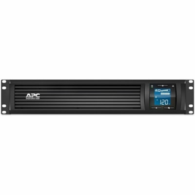 APC by Schneider Electric Smart-UPS C 1000VA LCD RM 2U 120V with SmartConnect - 2U Rack-mountable - 3 Hour Recharge - 9.20 Minute Stand-by - 120 V Input - 120 V AC Output - Sine Wave - 6 x NEMA 5-15R Receptacle(s) - 6 x Battery/Surge Outlet  