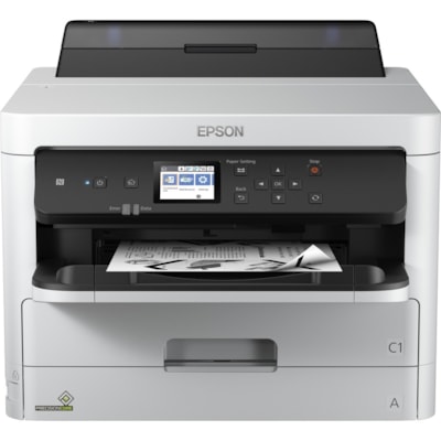 Imprimante à jet d'encre WorkForce Pro WF-M5299 Bureau - Monochrome Epson - 24 ppm Mono - 4800 x 1200 dpi Impression - Automatique Recto/Verso - 250 Feuilles Entrée - Ethernet - Réseau sans-fil - Impression papier ordinaire - USB  