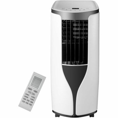 Ecohouzng 13,500 BTU (up to 650 SQFT) 4-in-1 Portable Air Conditioner with WiFi - Cooler, Heater - 14000 BTU/h Cooling Capacity - 10700 BTU/h Heating Capacity - 650 Sq. ft. (60386976 mm²) Coverage - Dehumidifier - Washable - Smart Connect - Remote Control ir Conditioner with Heater + W iFi Control