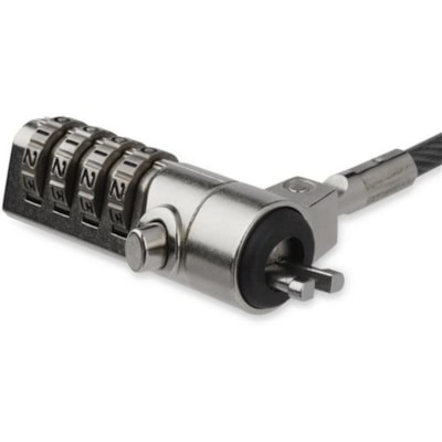 StarTech.com 6.5ft Laptop Cable Lock - 4 Digit Combination Anti-Theft Security Lock for K-Slot Desktop/Computer/Device -Vinyl Coated Steel - 6.5ft Combination laptop cable lock for Kensington style K-Slot - 4-digit resettable code - Secure laptops/computers/desktops/monitors - Anti-theft vinyl coate  KIT 