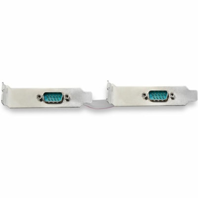StarTech.com 2-port PCI Express RS232 Serial Adapter Card - PCIe Serial DB9 Controller Card 16950 UART - Low Profile - Windows and Linux - 2-port PCI Express RS232 serial controller card w/16950 UART/ASIX AX99100 - Bi-directional speeds 921.6Kbps/port | 256 byte FIFO | 9th data bit - Pin 9 pwr out 5 l controller card w/16950 UART /ASIX AX99100 - Bi-d