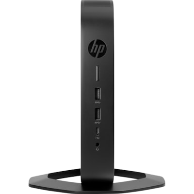 HP t640 Thin Client Ryzen R1505G Dual-core (2 Core) 2.40 GHz  - 4 GB RAM DDR4 SDRAM - 16 GB Flash Radeon Vega 3 Graphics - Gigabit Ethernet - HP ThinPro - IEEE 802.11ac - DisplayPort - VGA - Network (RJ-45) - 7 Total USB Port(s) - 2 USB 2.0 Port(s) - USB Type-C - 45 W  