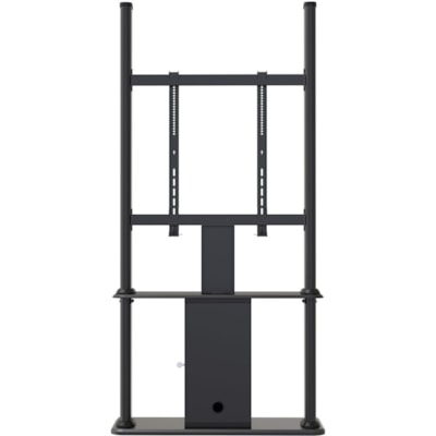 StarTech.com Digital Signage Display Stand - Black - Locking - Cable Management - Portrait Kiosk Enclosure (DSIGNAGESTND) - The portrait kiosk enclosure provides a secure mount for a 45 to 55in TV (with max weight of 176 lb./80 kg) that will captivate passersby - While many kiosks include a display, rovides a secure mount for a 4 5 to 55in TV (with m