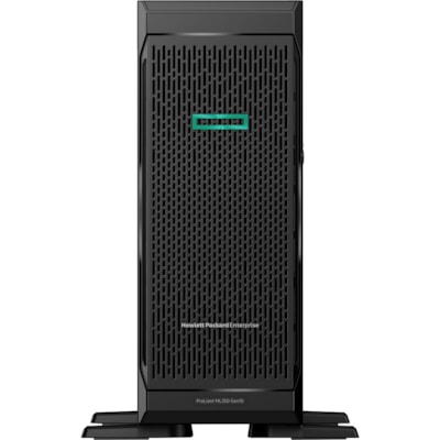 HPE ProLiant ML350 G10 4U Tower Server - 1 Xeon Silver 4210R 2.40 GHz - 16 GB RAM - Serial ATA/600, 12Gb/s SAS Controller - 2 Processor Support - 1.50 TB RAM Support - DDR4 SDRAM - Up to 16 MB Graphic Card - Gigabit Ethernet - 8 x SFF Bay(s) - Hot Swappable Bays - 1 x 800 W Svr 