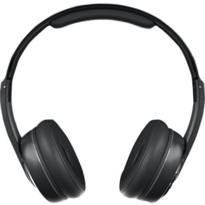 Skullcandy Cassette Wireless On-Ear Headphones - Stereo - AUX - Wired/Wireless - Bluetooth - 30 Ohm - 20 Hz to 20 kHz - Over-the-head - Binaural - Circumaural - Black EADPHONES 