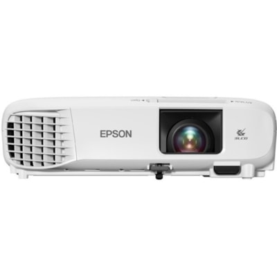 Epson PowerLite 119W LCD Projector - 4:3 - Ceiling Mountable - 1280 x 800 - Front, Rear, Ceiling - 8000 Hour Normal Mode - 17000 Hour Economy Mode - WXGA - 16,000:1 - 4000 lm - HDMI - USB - Class Room  