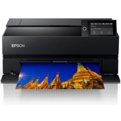 Epson - Imprimante à jet d'encre SureColor P900 Bureau - Couleur - 5760 x 1440 dpi Impression - 120 Feuilles Entrée - Ethernet - Réseau sans-fil - Wi-Fi direct, Apple AirPrint, Google Cloud Print, Epson Connect - Photo / Impression sur CD - Fast Ethernet - USB  