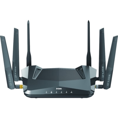 D-Link EXO AX DIR-X5460 Wi-Fi 6 IEEE 802.11ax Ethernet Wireless Router - 2.40 GHz ISM Band - 5 GHz UNII Band - 675 MB/s Wireless Speed - 4 x Network Port - 1 x Broadband Port - USB - Gigabit Ethernet - VPN Supported - Desktop TER 