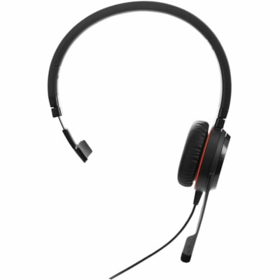 Jabra Evolve 20SE UC Headset - Mono - USB Type C - Wired - 32 Ohm - 150 Hz to 7 kHz - On-ear - Monaural - Ear-cup - 3.9 ft (1.20 m) Cable - Electret Condenser Microphone  ACCS 