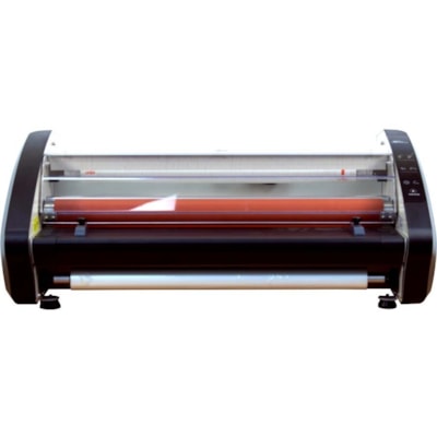 Royal Sovereign Roll Laminator - 27" (685.80 mm) Lamination Width - 3 mil (0.08 mm) Lamination Thickness - 1" (25.40 mm) Core Diameter - 13" (330.20 mm) Height x 36" (914.40 mm) Width x 20" (508 mm) Depth COMPACT DESIGN DIGITAL CONTROLS