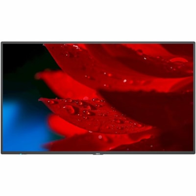 NEC Display 55" Wide Color Gamut Ultra High Definition Professional Display - 55" (1397 mm) LCD - High Dynamic Range (HDR) - 3840 x 2160 - Edge LED - 500 cd/m² - 2160p - HDMI - USB - SerialEthernet - Black - Energy Star  MNTR 
