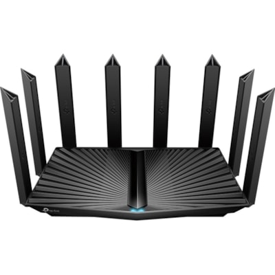 TP-Link Archer AX90 Wi-Fi 6 IEEE 802.11ax Ethernet Wireless Router - 2.40 GHz ISM Band - 5 GHz UNII Band - 8 x Antenna(8 x External) - 825 MB/s Wireless Speed - 3 x Network Port - 2 x Broadband Port - USB - 2.5 Gigabit Ethernet - VPN Supported - Desktop 6WRLS 