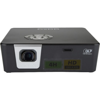 AAXA Technologies - Projecteur DLP (Digital Light Processing) HP-P6X-01 - 16:9 - Noir, Gris - 1280 x 800 - Avant - 30000 Heure Mode Normal - WXGA - 2,000:1 - 1000 lm - HDMI - USB  PROJ 
