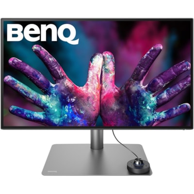 BenQ DesignVue PD2725U 27" Class 4K UHD LCD Monitor - 16:9 - Black - 27" Viewable - In-plane Switching (IPS) Technology - LED Backlight - 3840 x 2160 - 1.07 Billion Colors - 400 cd/m² - 5 ms - 60 Hz Refresh Rate - Speakers - HDMI - DisplayPort - USB Hub, KVM Switch  