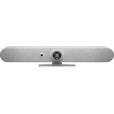 Logitech Rally Bar Mini Video Conferencing Camera - 30 fps - White - USB 3.0 - 3840 x 2160 Video - 120° Angle - 4x Digital Zoom - Microphone - Wireless LAN - Network (RJ-45) - Computer, Notebook  