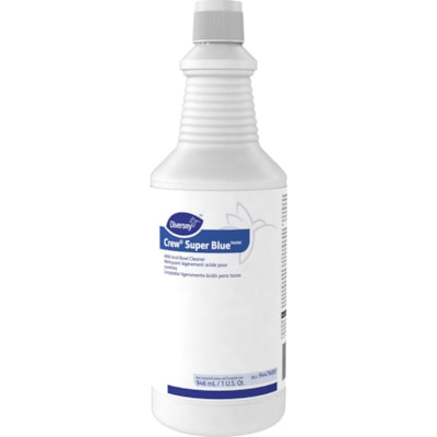 Diversey - Nettoyant pour cuvette Crew - Prêt à l'emploi - 2 lb (907,18 g) - Agrume Arôme - Biologique - Bleu Bouteille - 12 / Carton 946ML  12/CARTON 