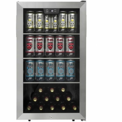 Danby Wine Cabinet - 12 Bottle(s) BLACK/STAINLESS STEEL 