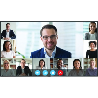 Sharp NEC Display 86" Ultra High Definition Commercial Display - 86" (2184.40 mm) LCD - High Dynamic Range (HDR) - 3840 x 2160 - Edge LED - 350 cd/m² - 2160p - HDMI - USB - SerialEthernet  MNTR 