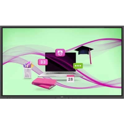 Philips Signage Solutions E-Line Display - 64.50" (1638.30 mm) LCD - Touchscreen - 4 GB - 3840 x 2160 - 350 cd/m² - 2160p - HDMI - USB - DVI - SerialEthernet - Android 10 SPLAY ANDROID SOC 20-POINT HE IR TOUCH HID COMPLIA