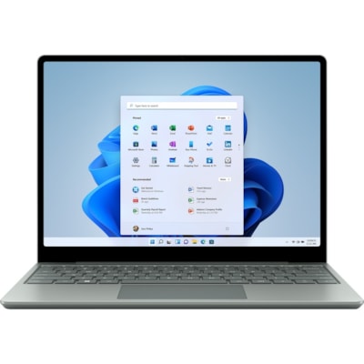 Microsoft Surface Laptop Go 2 12.4" Touchscreen Notebook - Intel Core i5 - 8 GB - 256 GB SSD - Sage - Intel Chip - 1536 x 1024 - Intel Iris Xe Graphics - PixelSense - Front Camera/Webcam - 13.50 Hours Battery Run Time - IEEE 802.11ax Wireless LAN Standard  SYST 