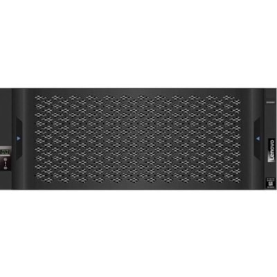 Lenovo ThinkSystem DE4000H DAS/SAN Storage System - 24 x HDD Supported - 0 x HDD Installed - 24 x SSD Supported - 0 x SSD Installed - 2 x 12Gb/s SAS Controller - RAID Supported - 0, 1, 3, 5, 6, 10 RAID Levels - 24 x Total Bays - 24 x 2.5" Bay - Gigabit Ethernet - 2 USB Port(s) - Network (RJ-45) - FC  SYST 