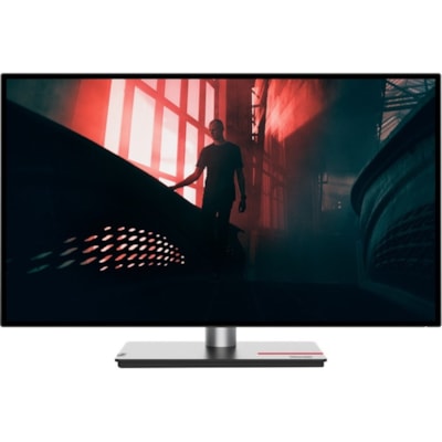 Lenovo ThinkVision P27q-30 27" Class WQHD LED Monitor - 16:9 - Raven Black - 27" Viewable - In-plane Switching (IPS) Technology - WLED Backlight - 2560 x 1440 - 1.07 Billion Colors - 350 cd/m² - 4 ms - 75 Hz Refresh Rate - HDMI - DisplayPort - USB Hub  