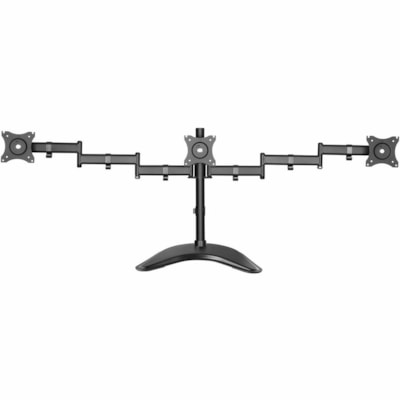 IntekView Freestanding Triple Monitor Stand - Up to 27" (685.80 mm) Screen Support - 13.50" (342.90 mm) Height x 6" (152.40 mm) Width - Freestanding INTEKVIEW FREESTANDING 