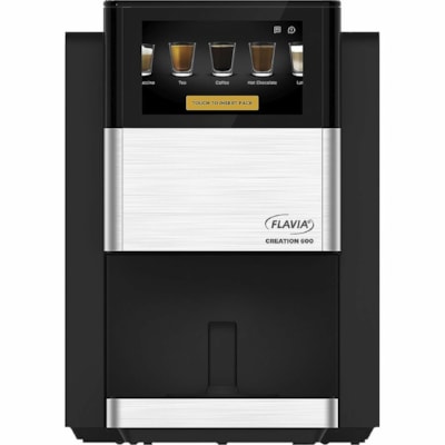 Flavia Creation 600 Coffee Brewer Machine - Multi-serve - Frother - Black  