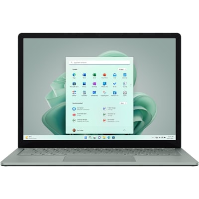 Microsoft Surface Laptop 5 13.5" Touchscreen Notebook - Intel Core i7 12th Gen i7-1265U - Intel Evo Platform - 16 GB - 512 GB SSD - Sage - Intel Chip - 2256 x 1504 - Windows 10 Pro - Intel Iris Xe Graphics - PixelSense - Front Camera/Webcam - 18 Hours Battery Run Time - IEEE 802.11ax Wireless LAN St 0SYST 