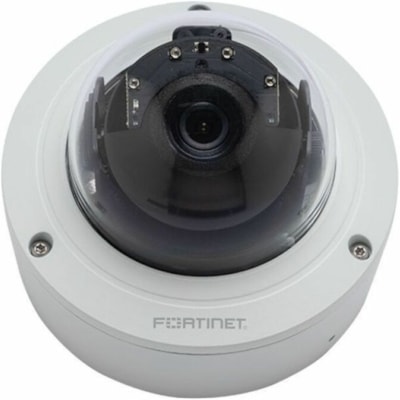 Fortinet FortiCamera CD51 5 Megapixel Indoor/Outdoor Full HD Network Camera - Dome - Black, White - 65.62 ft (20 m) Infrared Night Vision - H.265, H.264, HEVC - 1920 x 1080 - 2.8 mm Fixed Lens - 30 fps - CMOS - Wi-Fi, Bluetooth - Fast Ethernet - Wall Mount, Ceiling Mount, Conduit Mount - IK10 - IP67  PERP 