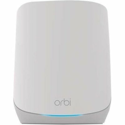 Netgear Orbi RBS760 Tri Band Wi-Fi 6 IEEE 802.11 a/b/g/n/ac/ax 5.40 Gbit/s Wireless Range Extender - Indoor - 2.40 GHz, 5 GHz - 6 x Internal Antenna(s) - Internal - MIMO Technology - 2 x Network (RJ-45) - Gigabit Ethernet 6PERP 