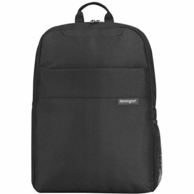 Kensington Simply Portable Lite Carrying Case (Backpack) for 16" (406.40 mm) Notebook, Accessories - Black - Mesh Fabric Body - 900D Polyester Exterior Material - 210D Nylon Interior Material - Shoulder Strap, Handle - 17.72" (450 mm) Height x 12.40" (315 mm) Width x 4.92" (125 mm) Depth - 4.23 gal   