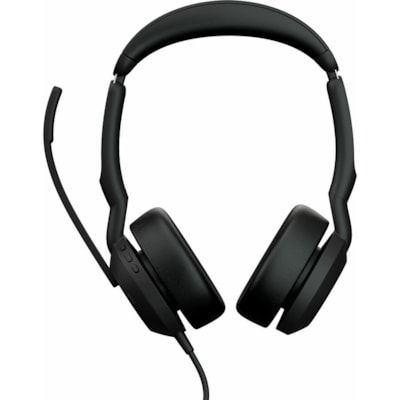 Jabra Evolve2 50 Headset - Stereo - USB Type A - Wired - 20 Hz to 20 kHz - On-ear - Binaural - Supra-aural - 5.6 ft (1.70 m) Cable - MEMS Technology, Noise Cancelling Microphone - Noise Canceling  