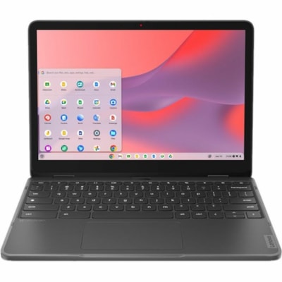 Lenovo 500e Yoga Chromebook Gen 4 82W40009US 12.2" Touchscreen Convertible 2 in 1 Chromebook - WUXGA - Intel N-Series N100 - 4 GB - 32 GB Flash Memory - English Keyboard - Graphite Gray - Intel Chip - 1920 x 1200 - ChromeOS - Intel UHD Graphics - In-plane Switching (IPS) Technology - Front Camera/We  