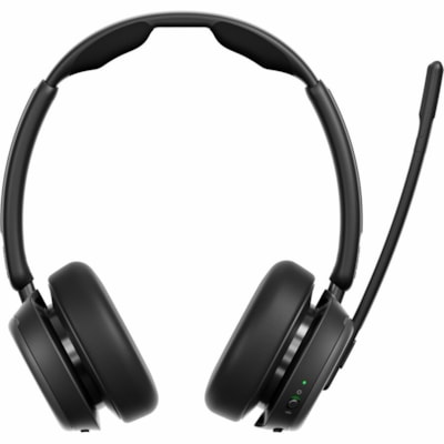 EPOS IMPACT 1060 Headset - Stereo - Wireless - Bluetooth - On-ear - Binaural - Circumaural - Noise Canceling - Black 60 ANC 