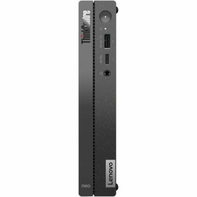 Lenovo ThinkCentre neo 50q Gen 4 12LN000CUS Desktop Computer - Intel Core i5 13th Gen i5-13420H - 8 GB - 256 GB SSD - Tiny - Black - Intel Chip - Windows 11 Pro - Intel UHD Graphics DDR4 SDRAM - English Keyboard - IEEE 802.11ax - 90 W  