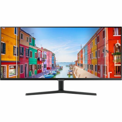 Samsung ViewFinity S5 S34C504GAN 34" Class UW-QHD LED Monitor - 21:9 - Black - 34" Viewable - Vertical Alignment (VA) - LED Backlight - 3440 x 1440 - 1.07 Billion Colors - Adaptive Sync/FreeSync - 300 cd/m² - 5 ms - 100 Hz Refresh Rate - HDMI - DisplayPort  