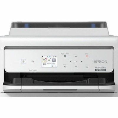 Imprimante à jet d'encre WorkForce Pro WF-M5399 Bureau - Monochrome Epson - 1200 x 2400 dpi Impression - Automatique Recto/Verso - 250 Feuilles Entrée - Ethernet - Réseau sans-fil - Epson Connect, Apple AirPrint, Service d'impression Mopria, Wi-Fi direct - 70000 Cycle d'utilisatio  