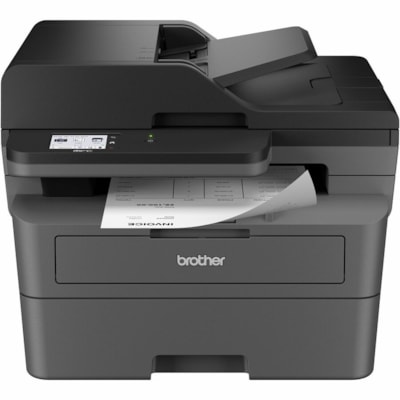 Brother MFC-L2820DW Wireless Laser Multifunction Printer - Monochrome - Gray - Copier/Fax/Printer/Scanner - 34 ppm Mono/7.9 ppm Color Print - 1200 x 1200 dpi Print - Automatic Duplex Print - Up to 35000 Pages Monthly - Monochrome Scanner - 1200 x 1200 dpi Optical Scan - Ethernet - Wireless LAN - App ER MULTIFUNCTION 