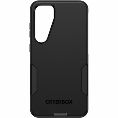 OtterBox Galaxy S24+ Case Commuter Series - For Samsung Galaxy S24+ Smartphone - Textured Sides - Black - Shock Absorbing, Drop Resistant, Dust Resistant, Dirt Resistant, Bump Resistant, Scrape Resistant, Scratch Resistant, Impact Absorbing - Thermoplastic Elastomer (TPE), Polycarbonate, Plastic - W  CASE 