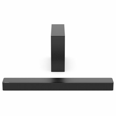 Hisense HS2100 2.1 Bluetooth Sound Bar Speaker - 240 W RMS - Black - Wall Mountable - Tabletop - 50 Hz to 20 kHz - DTS Virtual:X, 3D Surround Sound, Dolby Audio - USB - HDMI OOFER 