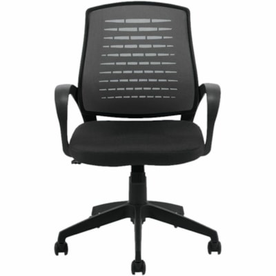 Offices To Go Java | High Back Tilter - Black Fabric Seat - Gray Back - Black Frame - Medium Back - 5-star Base - Gray - Armrest HIGH BACK MESH BACK 