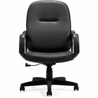 Offices To Go Annapolis | High Back Luxhide Tilter - Luxhide, Bonded Leather Seat - High Back - 5-star Base - Black HIGH BACK TILTER LUXHIDE BONDED LEATHER  BLACK