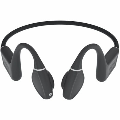 Creative Outlier Free+ Earset - Siri, Google Assistant - Stereo - Wireless - Bluetooth - 33 ft (10.06 m) - 20 Hz to 20 kHz - Over-the-ear, Behind-the-neck - Binaural - Open - 2 ft (0.60 m) Cable - Omni-directional Microphone - Matte Black, Dark Slate Gray  