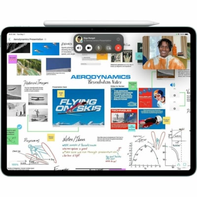 Apple iPad Air (6th Generation) Tablet - 13" - Apple M2 - 8 GB - 256 GB Storage - Blue - M2 Octa-core (8 Core) 3.49 GHz - 2732 x 2048 - Liquid Retina Display, In-plane Switching (IPS) Technology, True Tone Technology Display - 12 Megapixel Front Camera - 10 Hours Maximum Battery Run Time 56GB - BLUE 