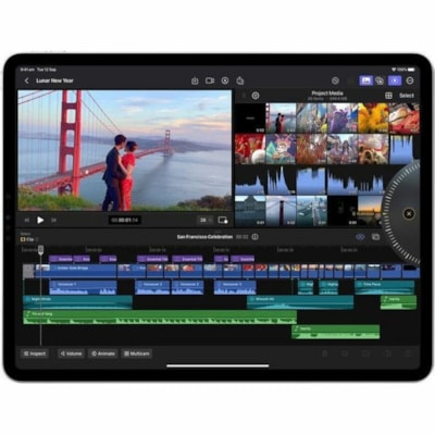 Apple iPad Pro (5th Generation) A2836 Tablet - 11" - Apple M4 - 16 GB - 2 TB Storage - iPadOS 17 - Silver - M4 Deca-core (10 Core) 4.40 GHz - 2420 x 1668 - True Tone Technology, Ultra Retina XDR Display Display - 12 Megapixel Front Camera - 10 Hours Maximum Battery Run Time  SYST 