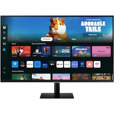 Samsung S32DM500EN 32" Class Full HD Smart LCD Monitor - 16:9 - Black - 32" Viewable - Vertical Alignment (VA) - 1920 x 1080 - 1 Billion Colors - 250 cd/m² - 4 ms - 60 Hz Refresh Rate - Speakers - HDMI - USB Hub   BLACK 