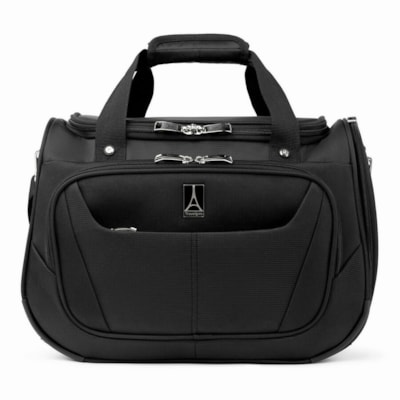 Travelpro Maxlite 5 Carrying Case (Tote) Travel Essential - Black - Water Resistant, Stain Resistant, Moisture Resistant, Abrasion Resistant - Polyester Body - Trolley Strap, Carrying Strap - 11" (279.40 mm) Height x 18" (457.20 mm) Width x 8" (203.20 mm) Depth - 28 L Volume Capacity LIFETIME LIMITED WARRANTY 