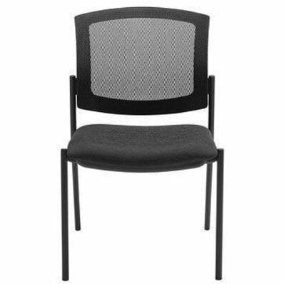 Offices To Go - Chaise MVL2831F UR22 BLK - Back Color Noir - Maille Back Material - Tissu MAILLE ET ASSISE EN TISSU  NOIR